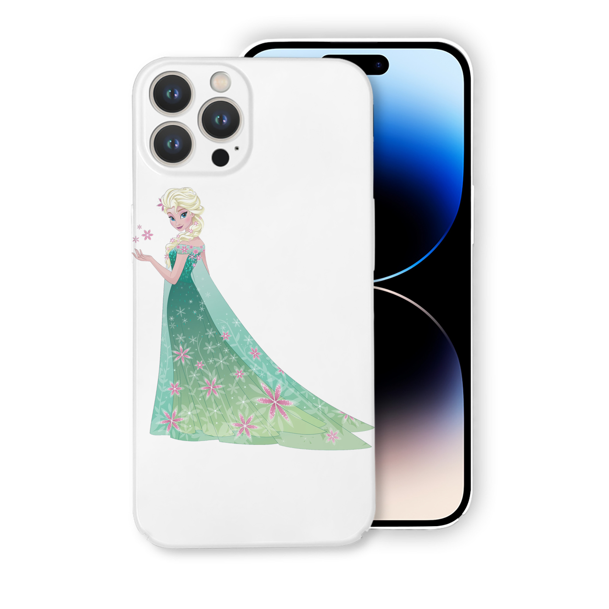 （画像用） アナと雪の女王 アンナ エルサ Frozen Anna Elsa 【iPhone 14シリーズ対応】ハードケース